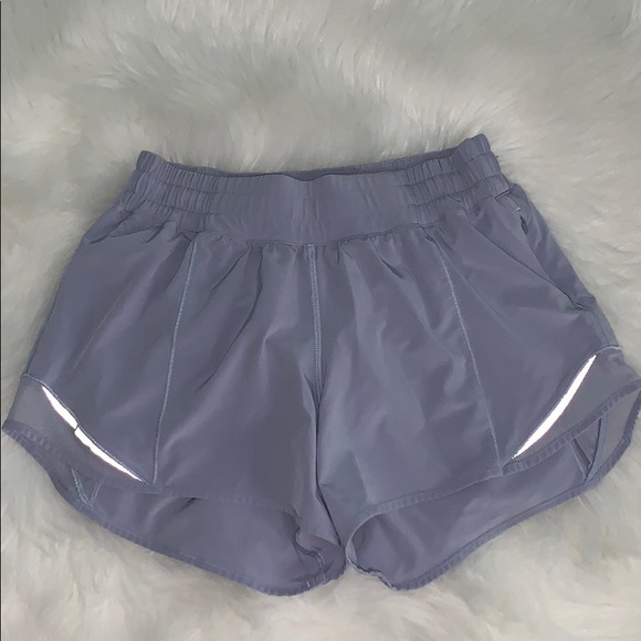 lululemon athletica Pants - LULULEMON PALE LAVENDER HOTTY HOT SHORTS